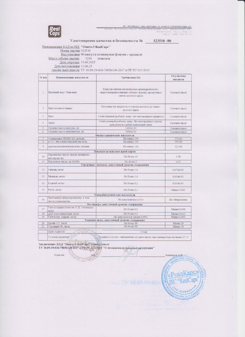 Паспорт №062025